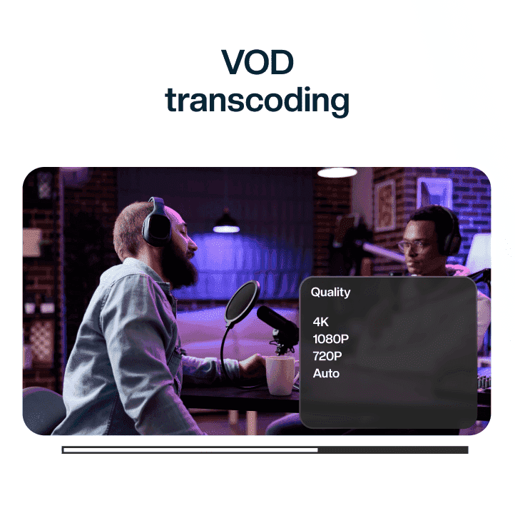 transcodage VOD