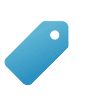 Icono de etiqueta de precio