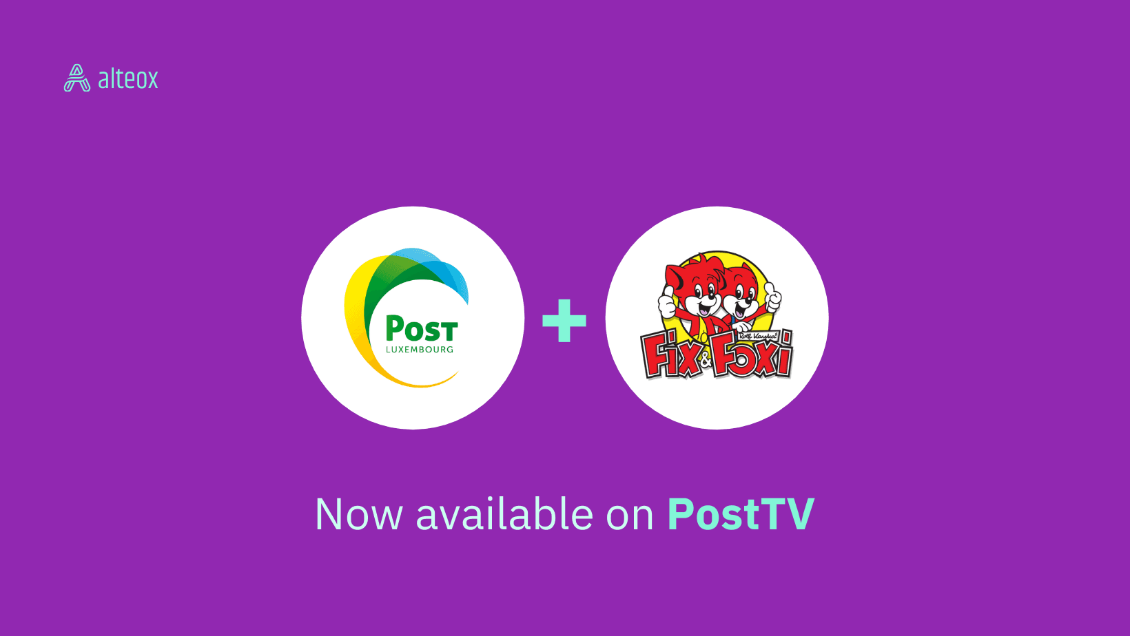 A surprise for the kids: „Fix&Foxi“ now available on PostTV